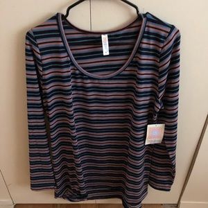XL lynnae stripped shirt